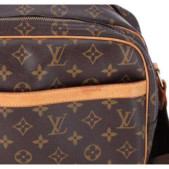 Louis Vuitton Reporter PM M45254 Brown Monogram Shoulder Bag Messenger - Picture 3 of 16